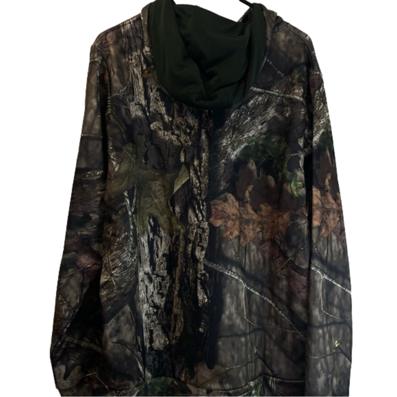 Under Armour Mens Storm Camo Hunting Clothes Hoodie Fleece Like Real Tree Size L - Picture 3 of 12